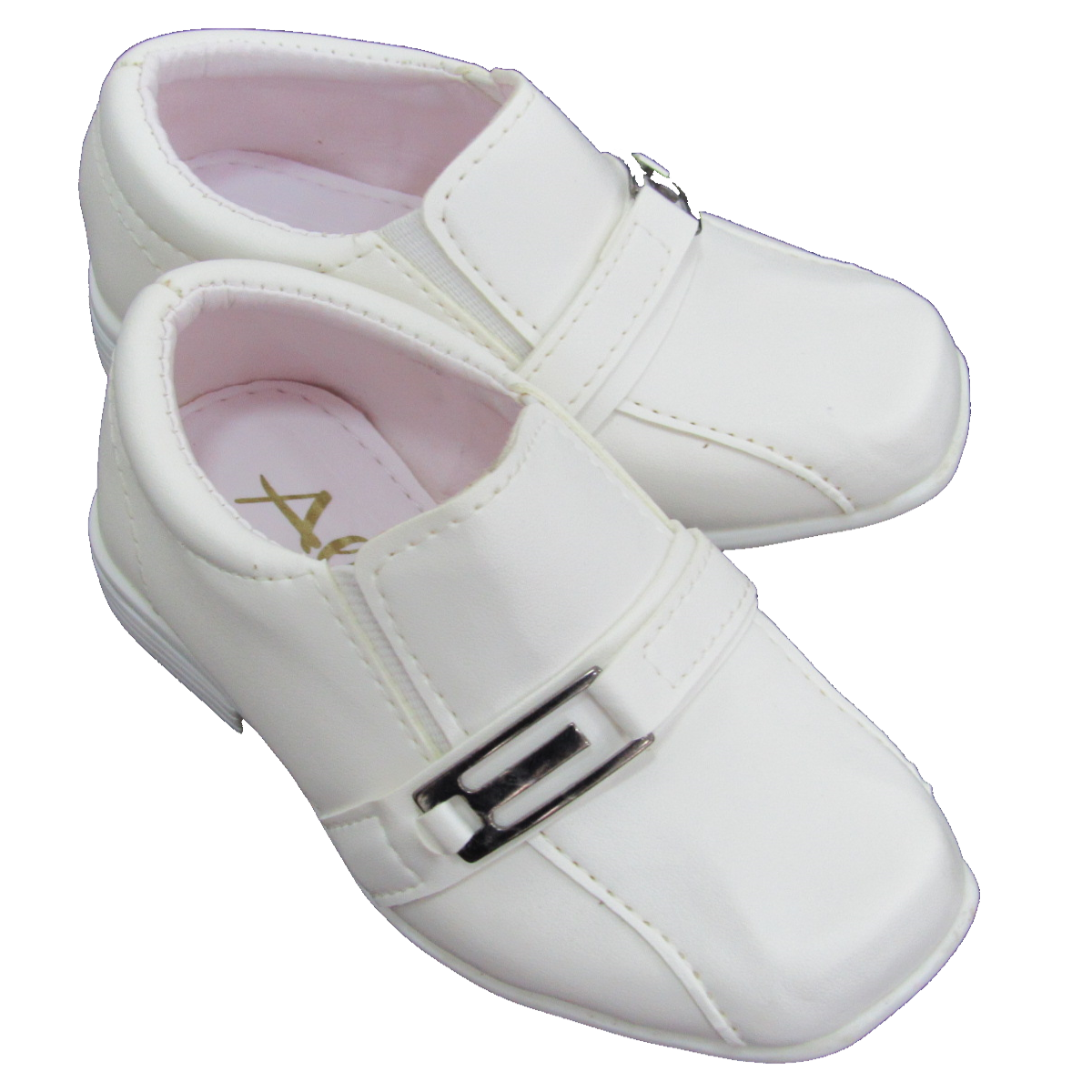 SAPATO SOCIAL ALFA REF.:821 TAM.20/27 BRANCO – Anderson Atacado | BRÁS – SP