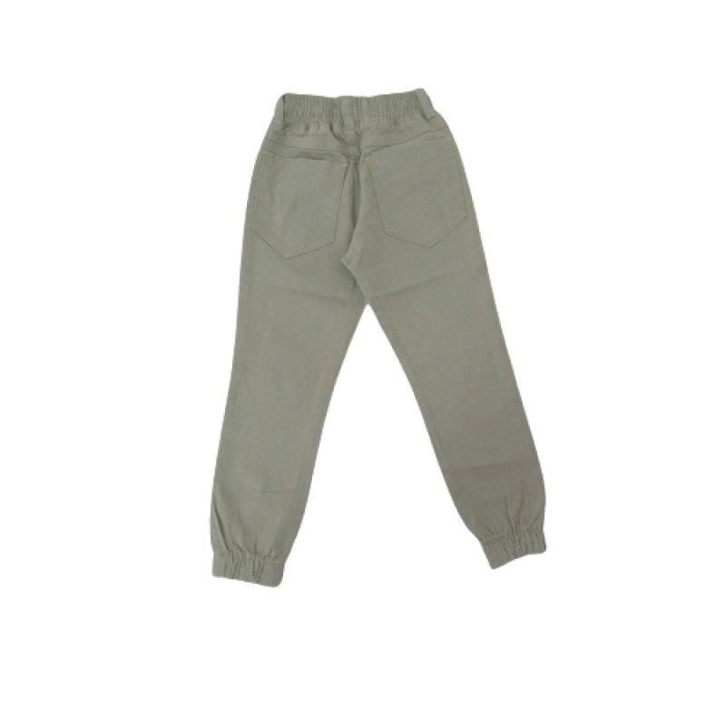 costas-da-CALCA-jogger-sarja-masculina-INFANTIL-bege-g90821