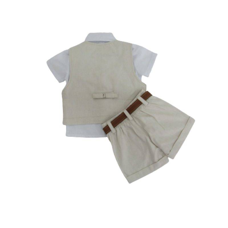 costas-do-conjunto-infantil-social-masculino-curto-bege-le9342