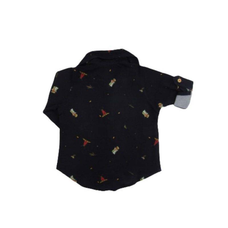 costas-da-camisa-social-manga-longa-estampada-azul-marinho-to2803