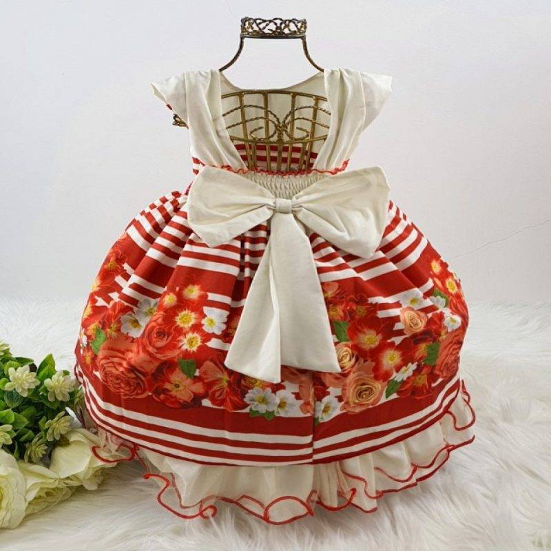 costas-do-vestido-infantil-regata-estampa-floral-bege-vermelho-kad703