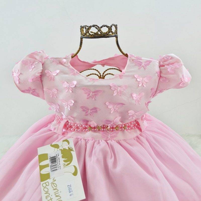 peito-do-vestido-manga-curta-infantil-borboletas-me2144
