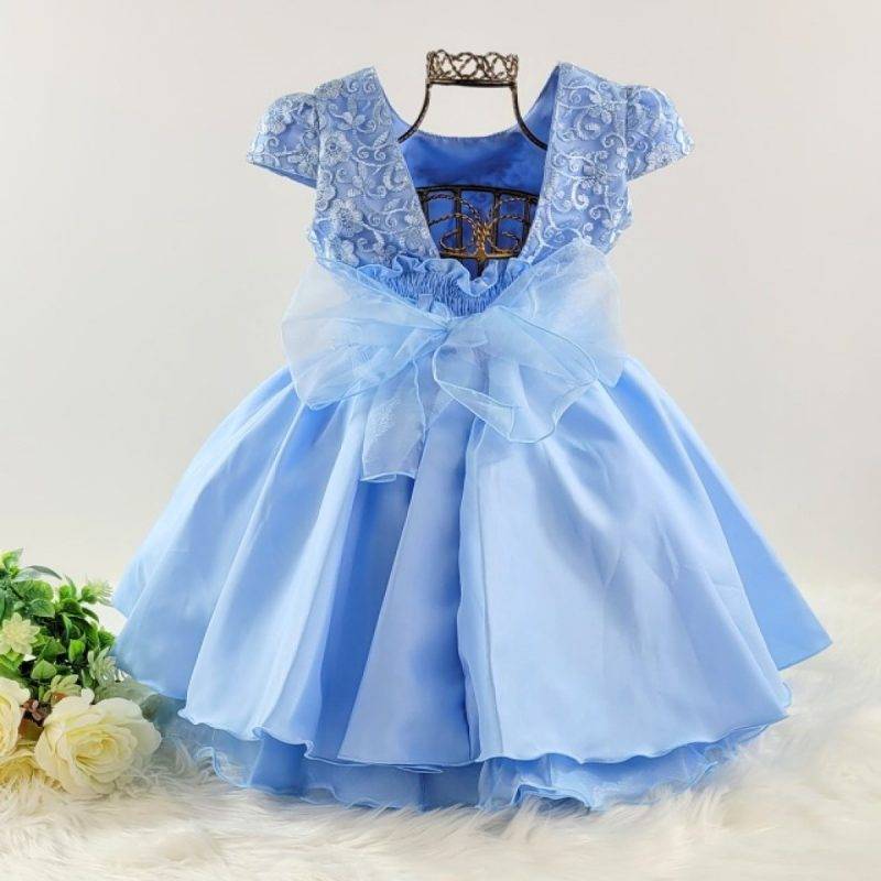 costas-do-vestido-manga-curta-infantil-liso-azul-claro-ba0969