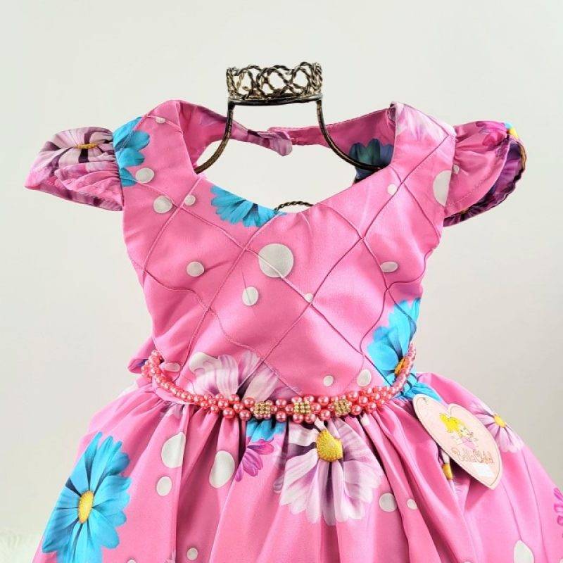 peito-do-vestido-manga-curta-infantil-floral-rosa-be2781